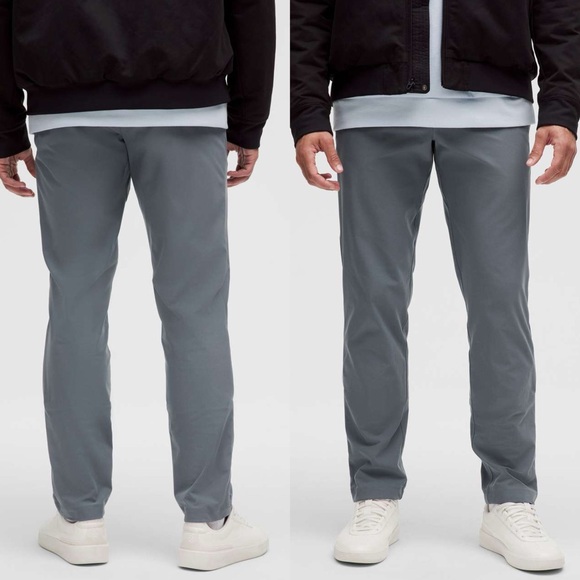 Lululemon ABC Classic-Fit Trouser Sz 31/27” *Warpstreme In
Grey Oasis - Picture 1 of 9